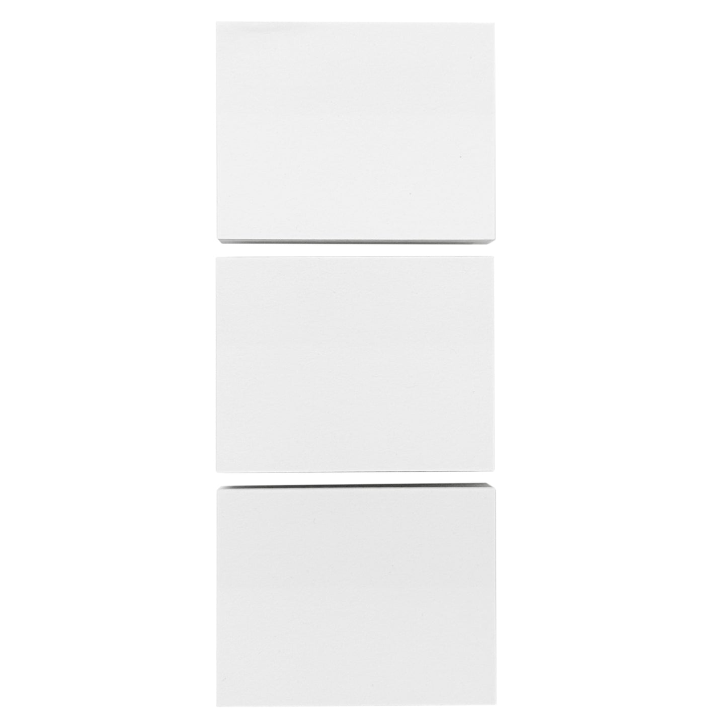 Haftnotizen aus Recycling-Papier 50x40mm (3er Set)