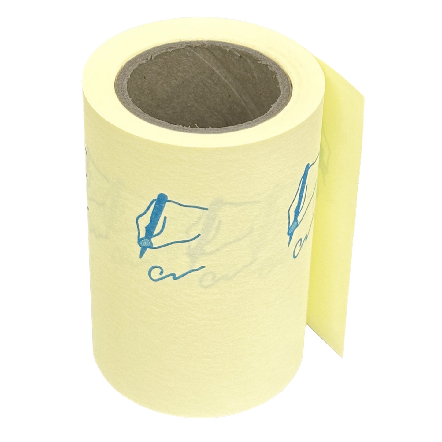 Rotolo di post-it Hafti da 60 mm a quadretti gialli pastello