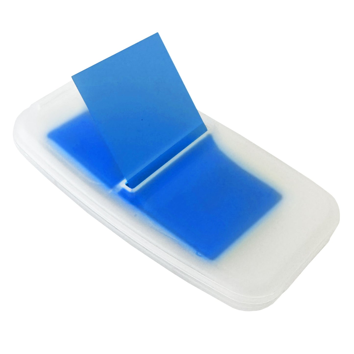 Page Marker in transparentem Spender