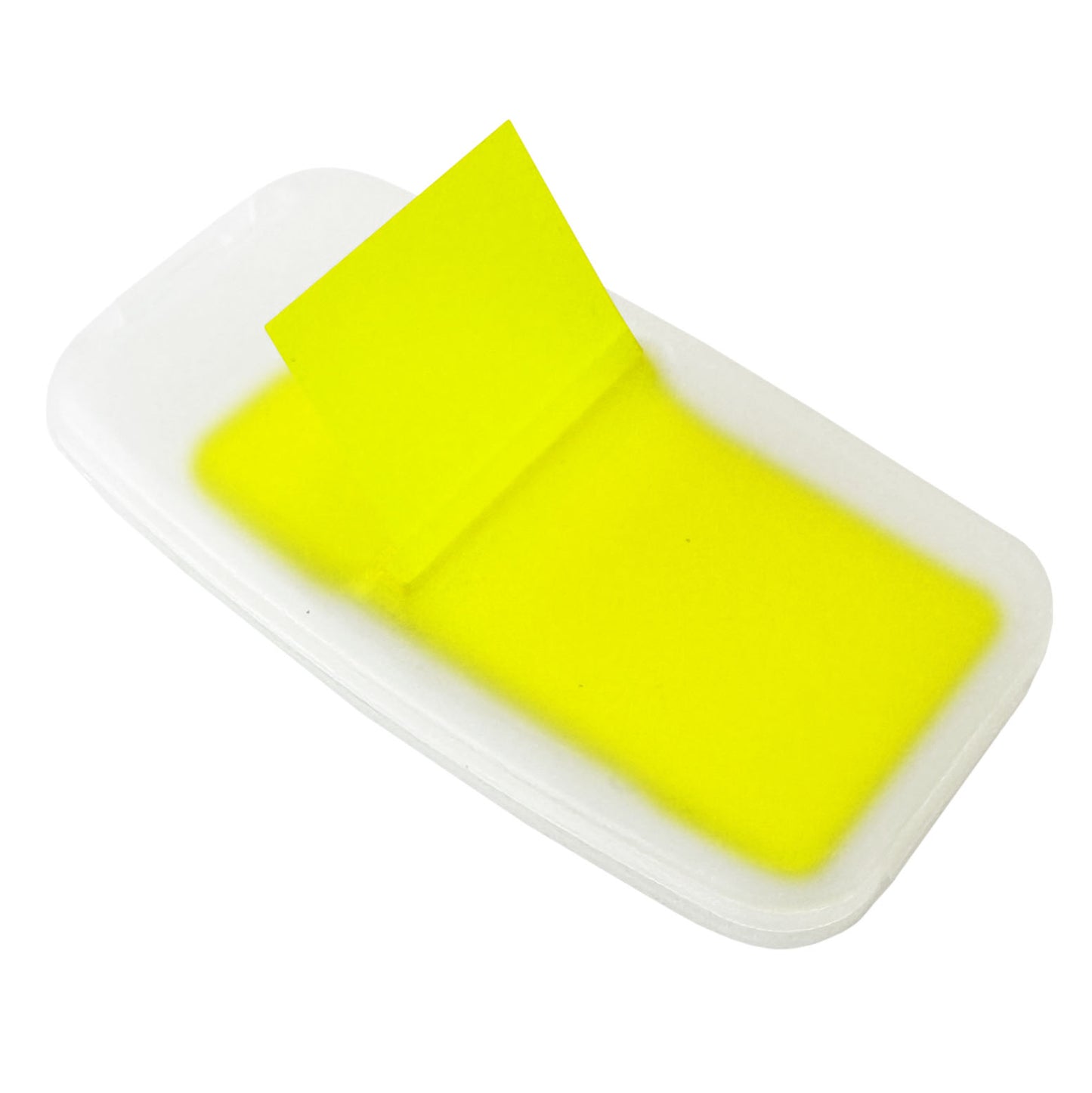 Page Marker in transparentem Spender