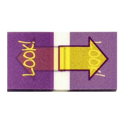 Bedruckte "Sign Here" Page Marker